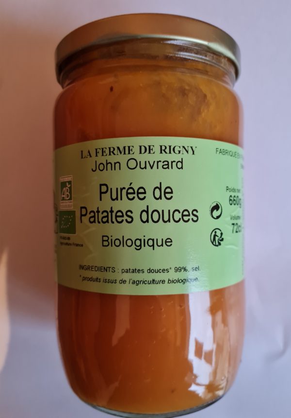 Purée de patates douces "BIO"